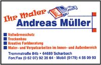 Maler Andreas Müller in Scharbach